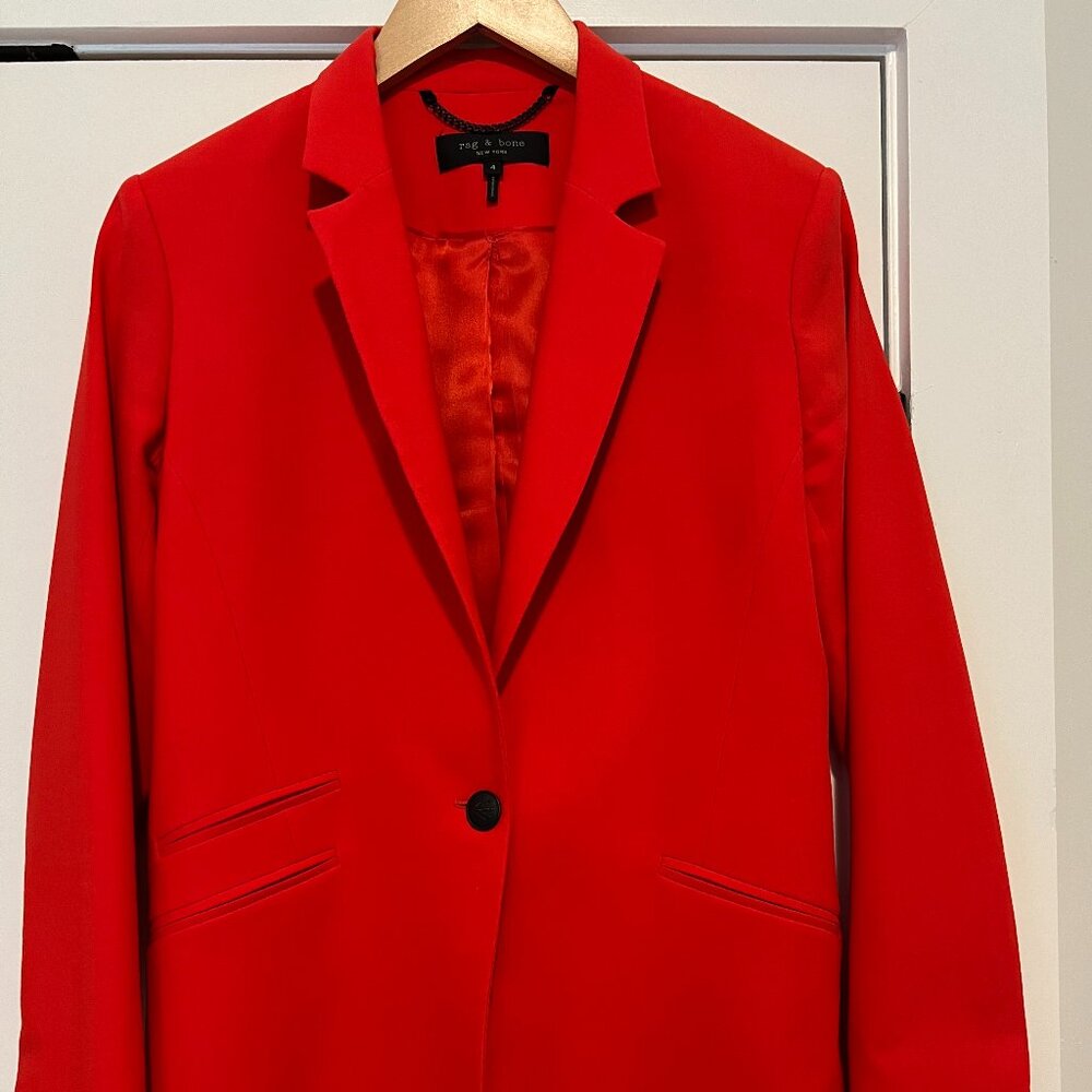 Red Rag & Bone Blazer - Size 4